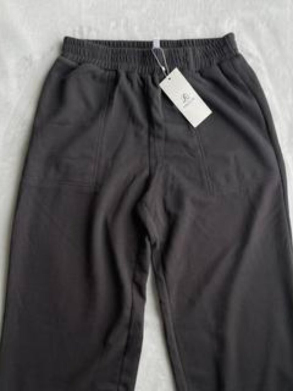Women's Black and Grey Joggers-tracksuits